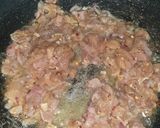 A picture of step 2 of Chicken veggies momos.