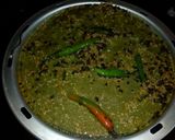 A picture of step 5 of Moringa powder dhokla.