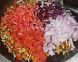 A picture of step 2 of Moong Chana Chaat.