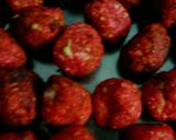 A picture of step 3 of Dry manchurian.