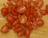 Pas rețetă Spaghete cu roșii cherry, mozzarella și busuioc proaspăt 5 fotografie