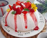 Foto langkah ke 6 dari resep Pavlova cake.