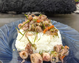 Foto langkah ke 6 dari resep Cumi asin sambal matah.