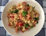 Foto del passaggio 3 della ricetta Quinoa tricolore 🇮🇹