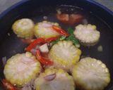 Foto langkah ke 2 dari resep Sayur Bayam Jagung.