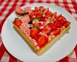 صورة لخطوة 5 من وصفة تارت الفراولة