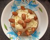 A picture of step 1 of Almond Malai Icecream.