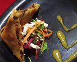 A picture of step 5 of Paneer Crepes.