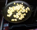 A picture of step 2 of Pad Thai with Shrimp.