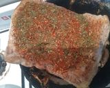 Foto del paso 2 de la receta: Carré de cerdo con salsa de champiñones y papas doradas