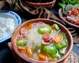 Foto langkah ke 6 dari resep Sayur Bening (Oyong,Soun,Wortel).
