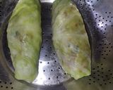 A picture of step 6 of Fried/steam dolman (cabbage roll)🥰.