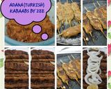 A picture of step 2 of Turkish Adana Kebabs.