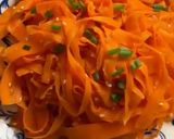 A picture of step 4 of Asian-Style Carrot Salad.