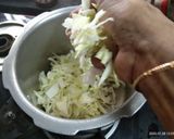 A picture of step 1 of Cabbage Kofta. Curry.