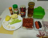 Foto del paso 1 de la receta: Alubias pintas con carne y chorizo