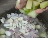 Foto langkah ke 2 dari resep Sayur Bening Bayam Labu Jipang.