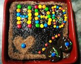 A picture of step 5 of 3 ingredient Oreo Cake/Lockdown Cake🎂🍪🍫.