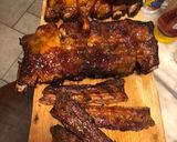 Foto del passaggio 2 della ricetta Costine e pancetta croccante glassate sul BBQ