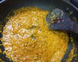 A picture of step 4 of Dahi wale Aloo.