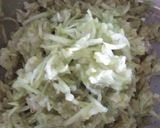 A picture of step 1 of Lauki KE MUthiye.