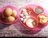 Foto langkah ke 1 dari resep Telur ceplok saus Inggris.
