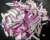 A picture of step 4 of Veg Chowmein.