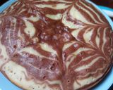 Foto langkah ke 8 dari resep Bolu zebra.