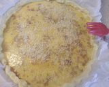 A picture of step 5 of Carbonara pie.