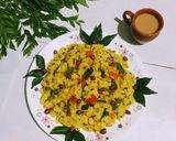 A picture of step 9 of Rawa Upma.