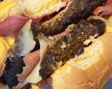 Foto del paso 13 de la receta: Hamburguesas de champiñones con queso y salsa “quasi” veganesa