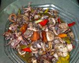 Foto langkah ke 3 dari resep Tumis cumi.