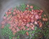 A picture of step 3 of Vegetable pulao.