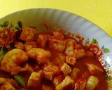 Foto langkah ke 6 dari resep Sambel udang pete tahu.