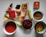 Pas rețetă Chilli con carne veggie 1 fotografie