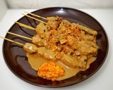 Foto langkah ke 5 dari resep Sate Ayam Saus Kacang.