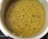 A picture of step 2 of Panchrangi dal tadka.