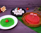 Foto langkah ke 6 dari resep Dadar Gulung Mawar  Tanpa Santan Tanpa Telur.