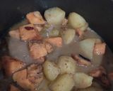 Foto del paso 4 de la receta Pollo en salsa de manzanas