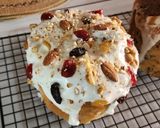 Foto del paso 15 de la receta: 🎅🏻Pan dulce 🎅🏻2 propuestas: Avellanas y chocolate - Pasas al ron, almendras y nueces🎅🏻Suave y esponjoso