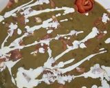 A picture of step 4 of Daal makhni.