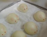 A picture of step 14 of "Komugi-Manju" USAGI (Rabbit).