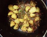 A picture of step 3 of Lentils stew (kamande).