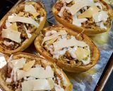 A picture of step 6 of Spaghetti Squash Breakfast Boats.