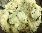 A picture of step 4 of Rice Moong balls.