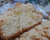 Foto del paso 8 de la receta: 💌 Bizcochuelo con crumble y manzana 💌