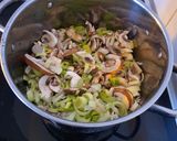 Une image de l'étape 1 de Tartiflette végétarienne.