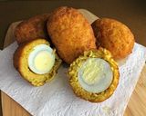 A picture of step 4 of Maggi Egg Devil.
