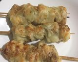 A picture of step 8 of Pizza skewers.