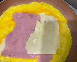 Foto del paso 5 de la receta: Omelette relleno de jamón y queso